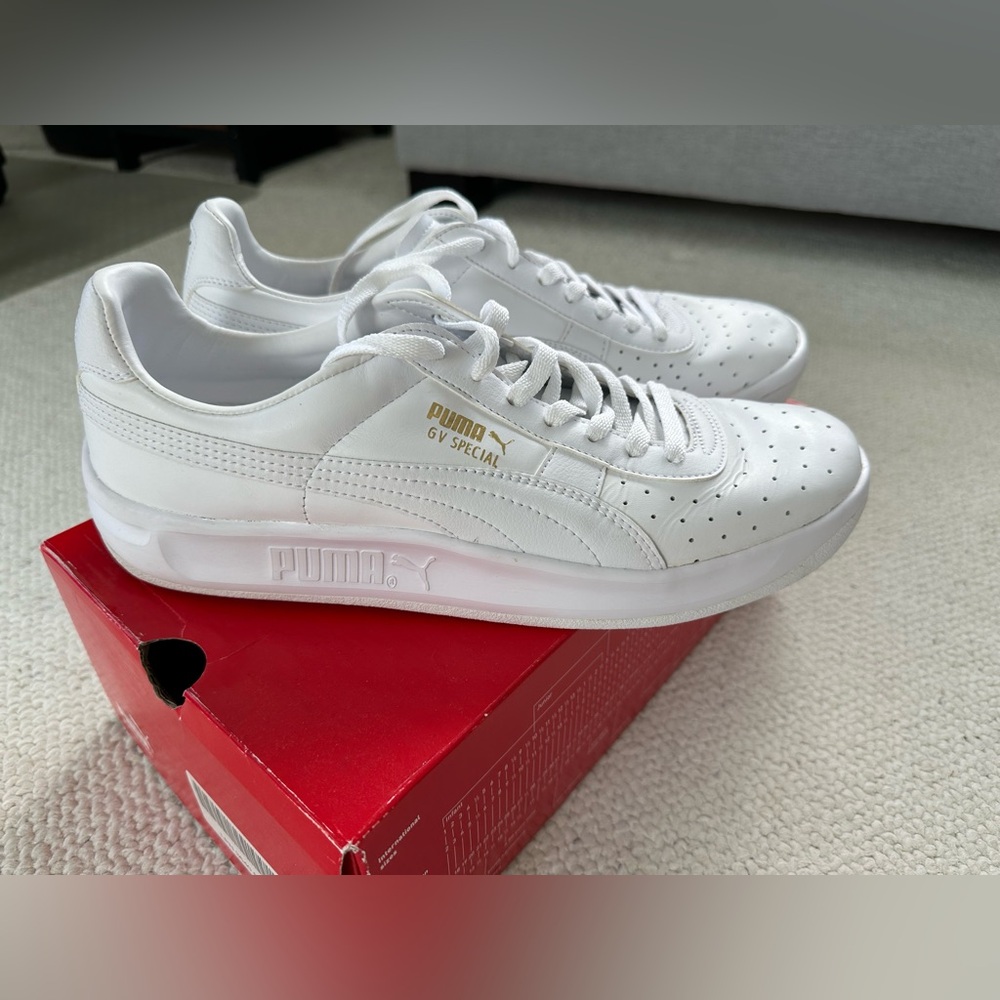 Puma GV Special White Men’s Tennis Shoes Size 11
